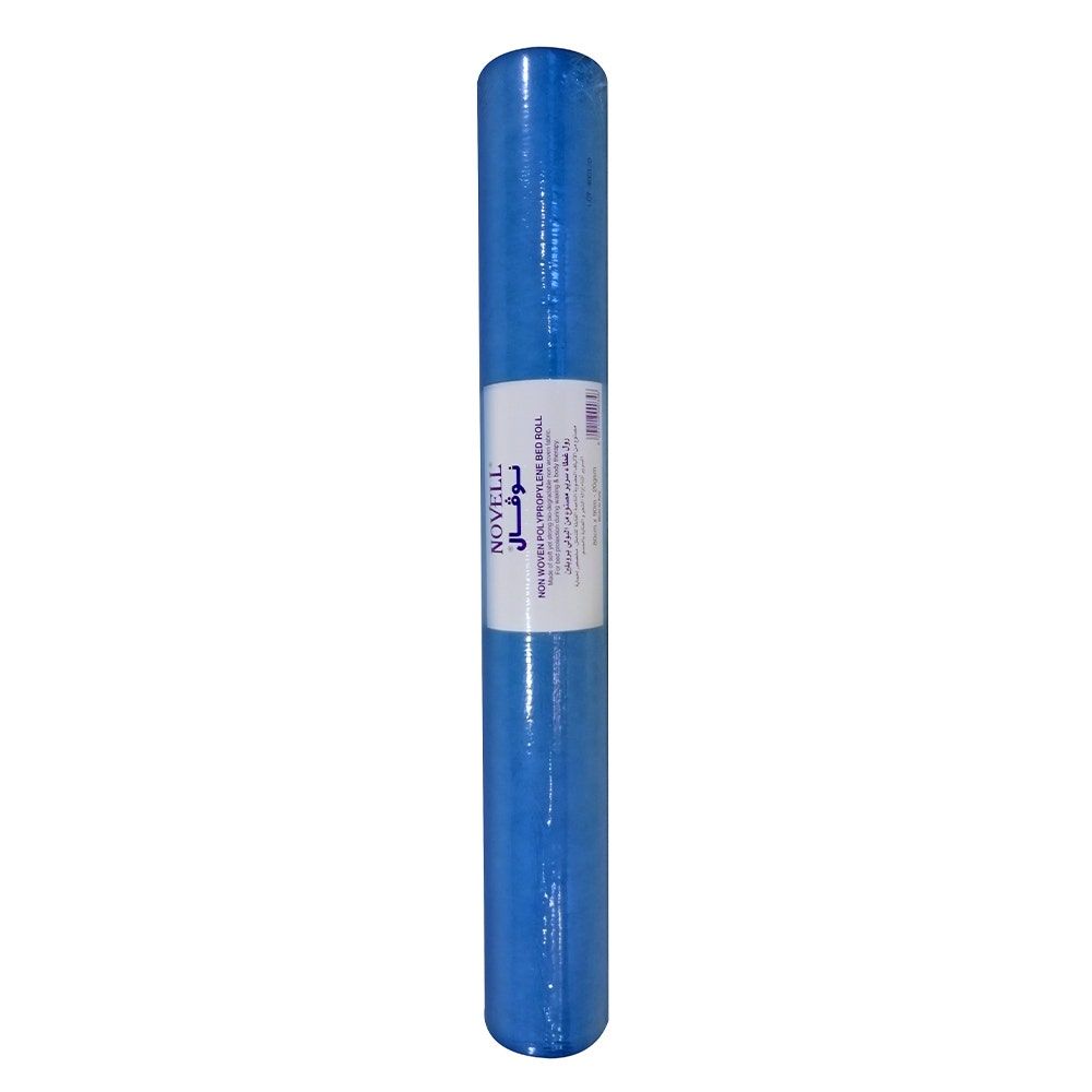 Novell Non Woven Bed Roll Blue, 80cm X 90 M-20Gsm