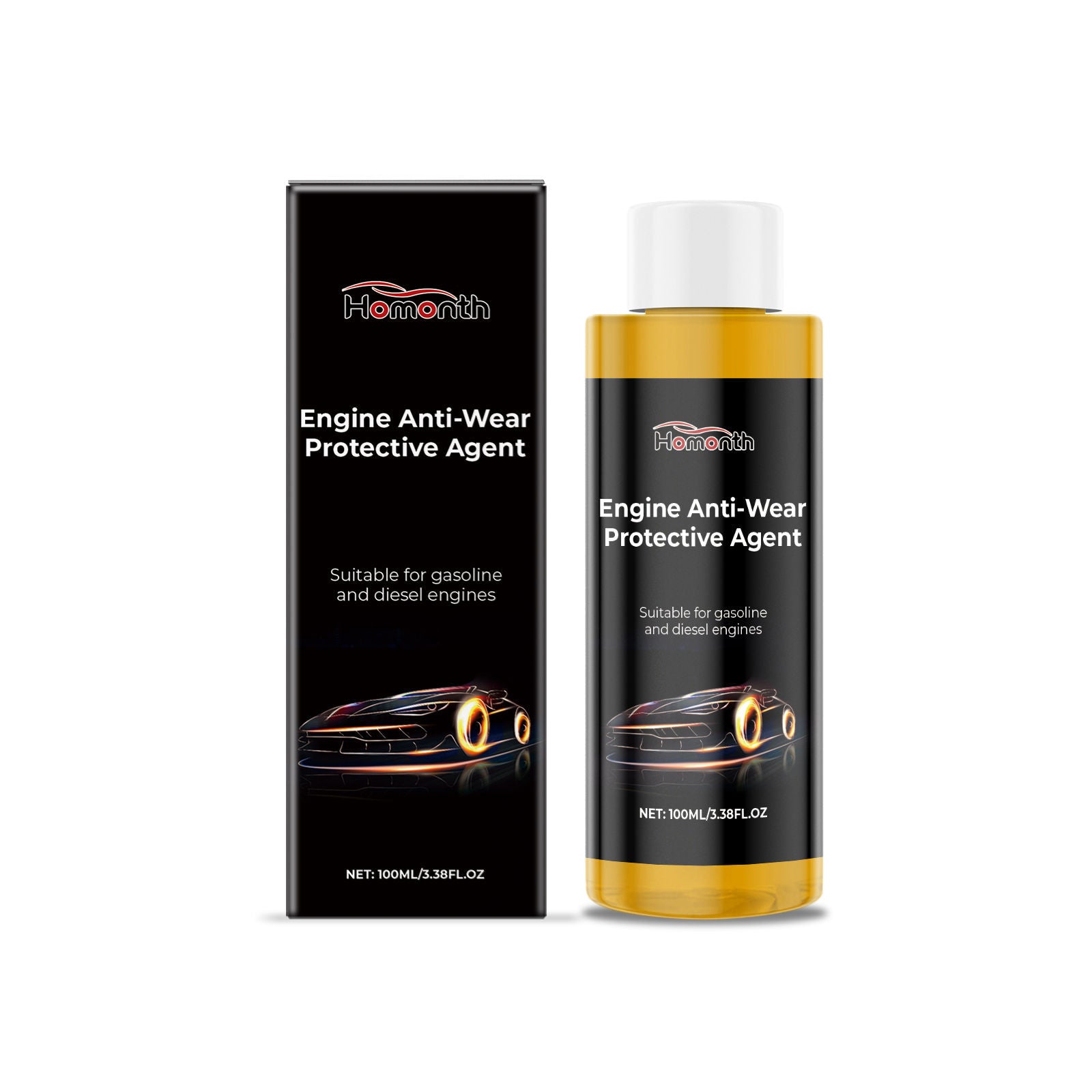 Car Care Engine Anti-Wear Protectant, Reduce Friction, Extend Engine Life ,100ml