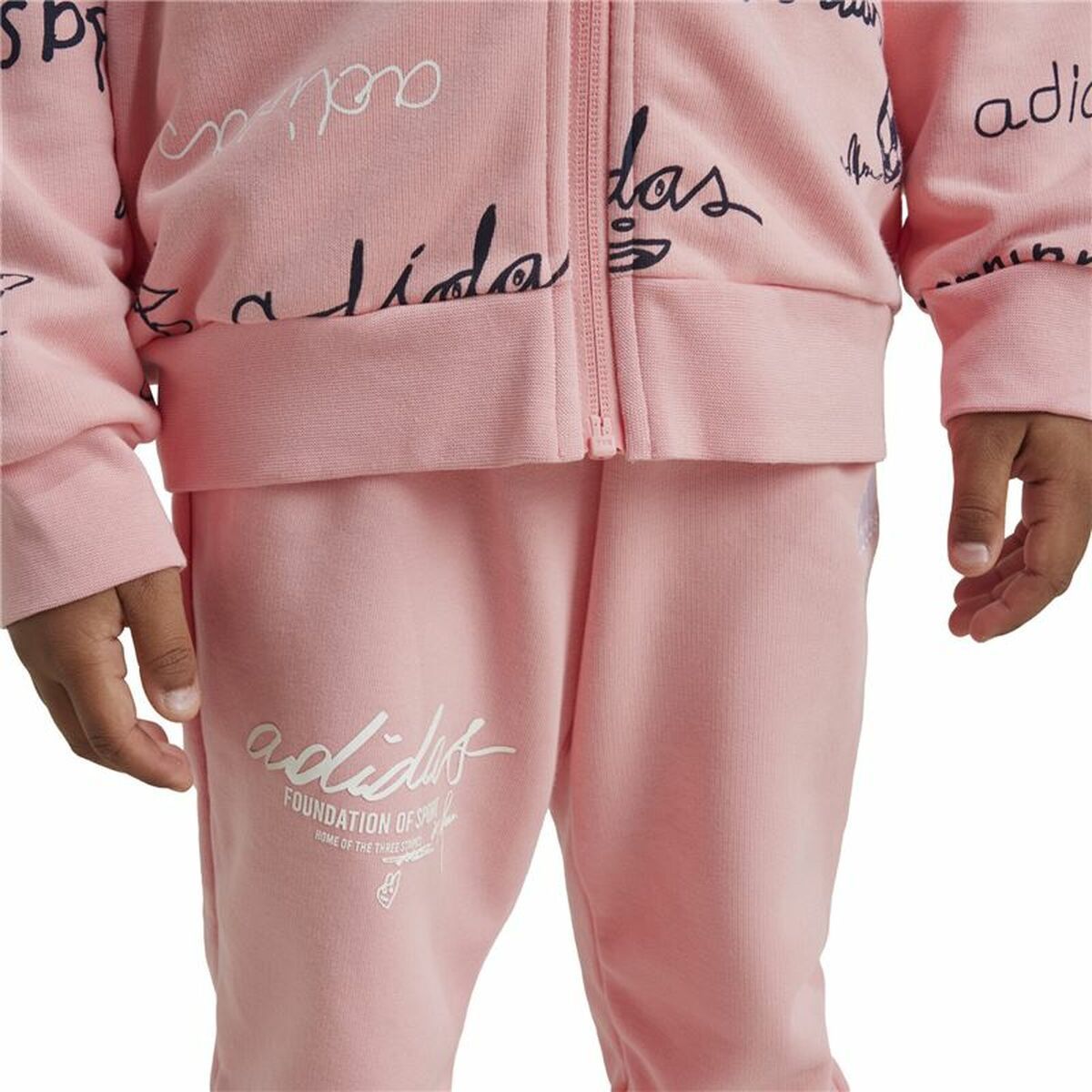 Women's Tracksuit Adidas Brand Love Little niña Rosa Pink