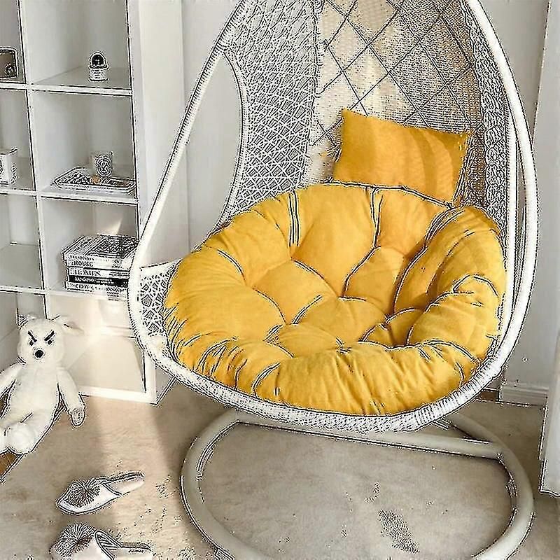 Rattan Hanging Egg Chair Cushion for Swing Balcony Rocking Seat