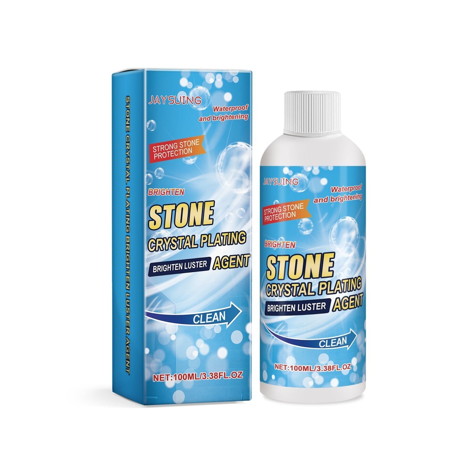 Revitalize Your Stone with Crystal Plating, Scratch Repair, Stain Remover, Waterproof Sealant ,100ml