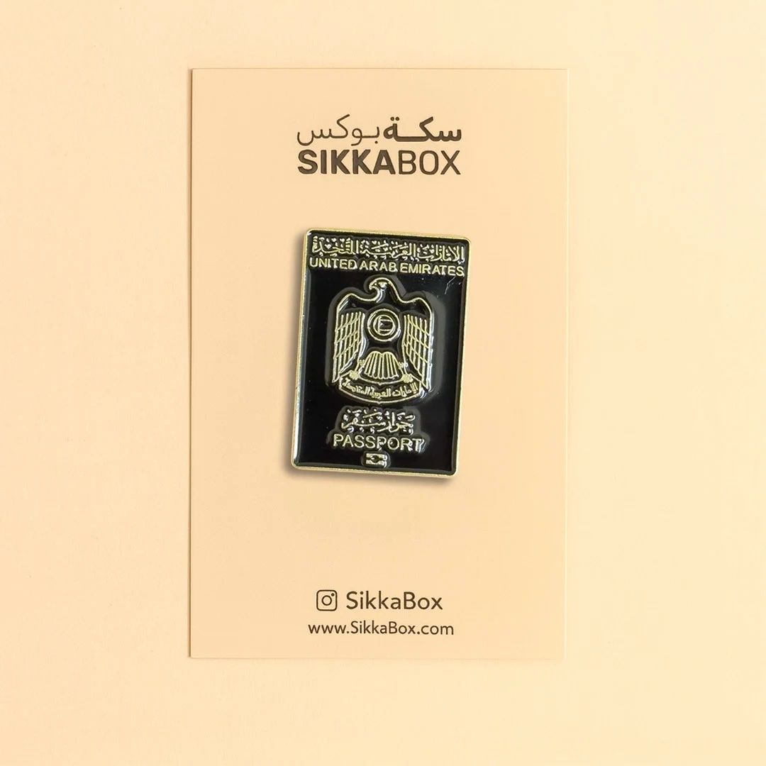 GCC Passport Metal Stickers