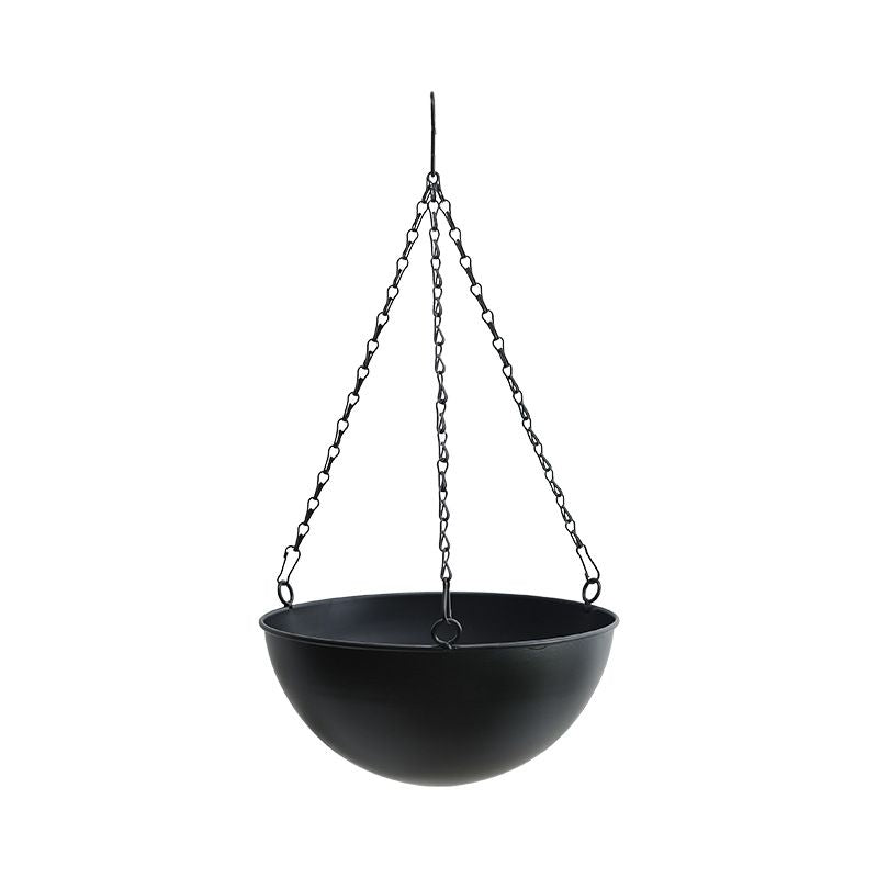 Hanging Flower Pot Decor Display Container Iron Flower Basket for Balcony Succulent Indoor