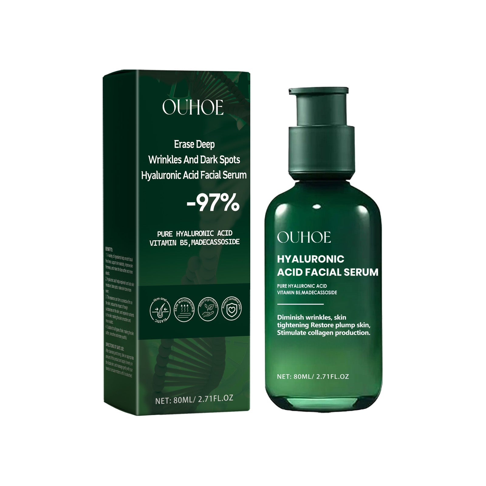 Hydrating Facial Care Essence for Brightening and Firming, Niacinamide Serum ,80ml
