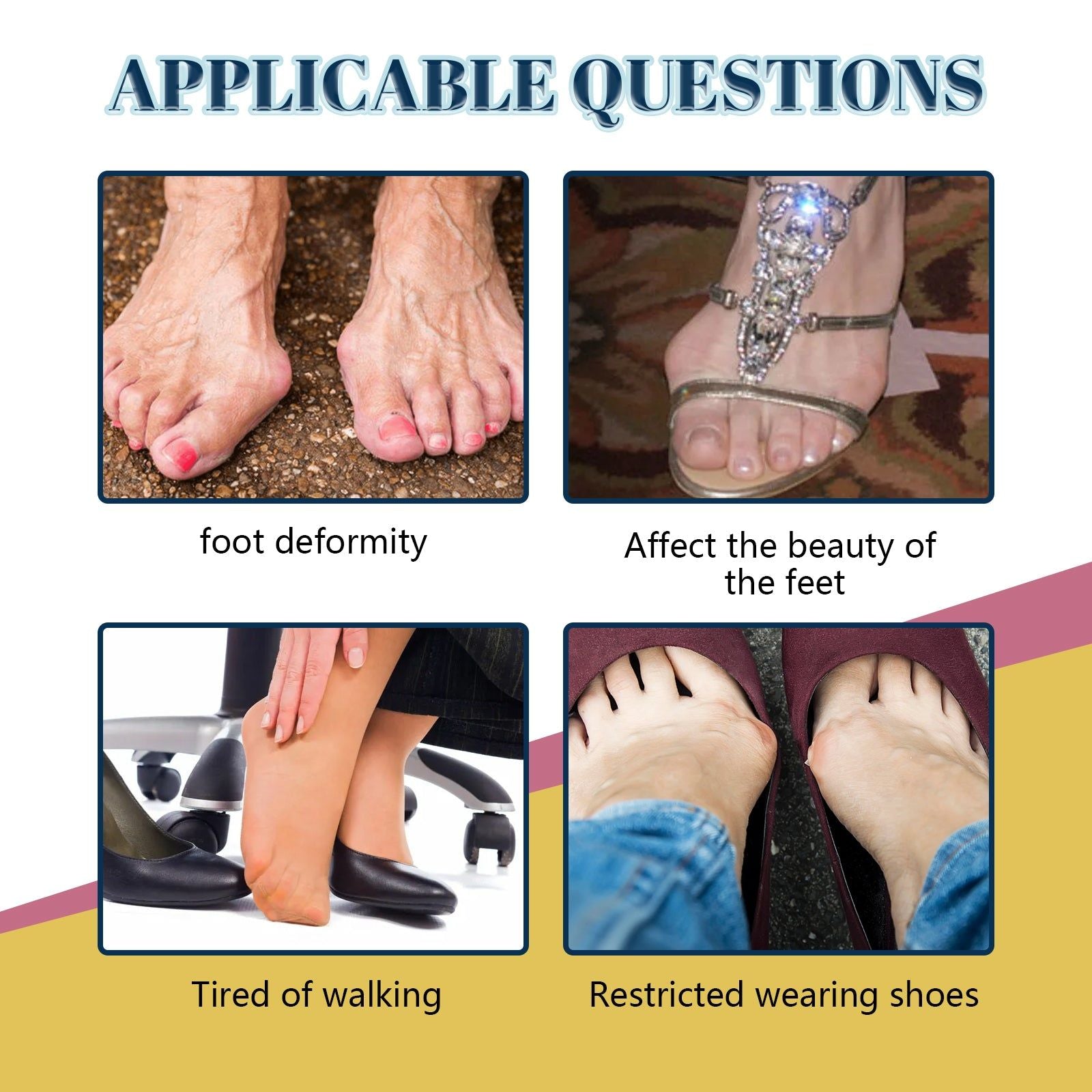 Bunion Patch Relieve Pain Swollen Thumbs, Foot Joint Relief, Natural Healing ,5pcs