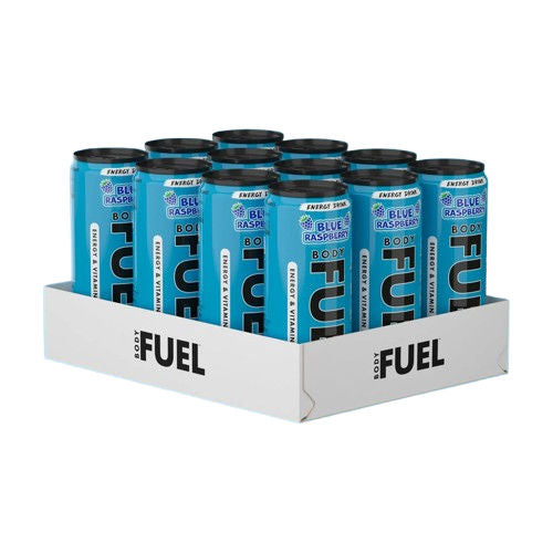 AN CAN BODYFUEL 330ML - BLUE RASPBERRY X 12