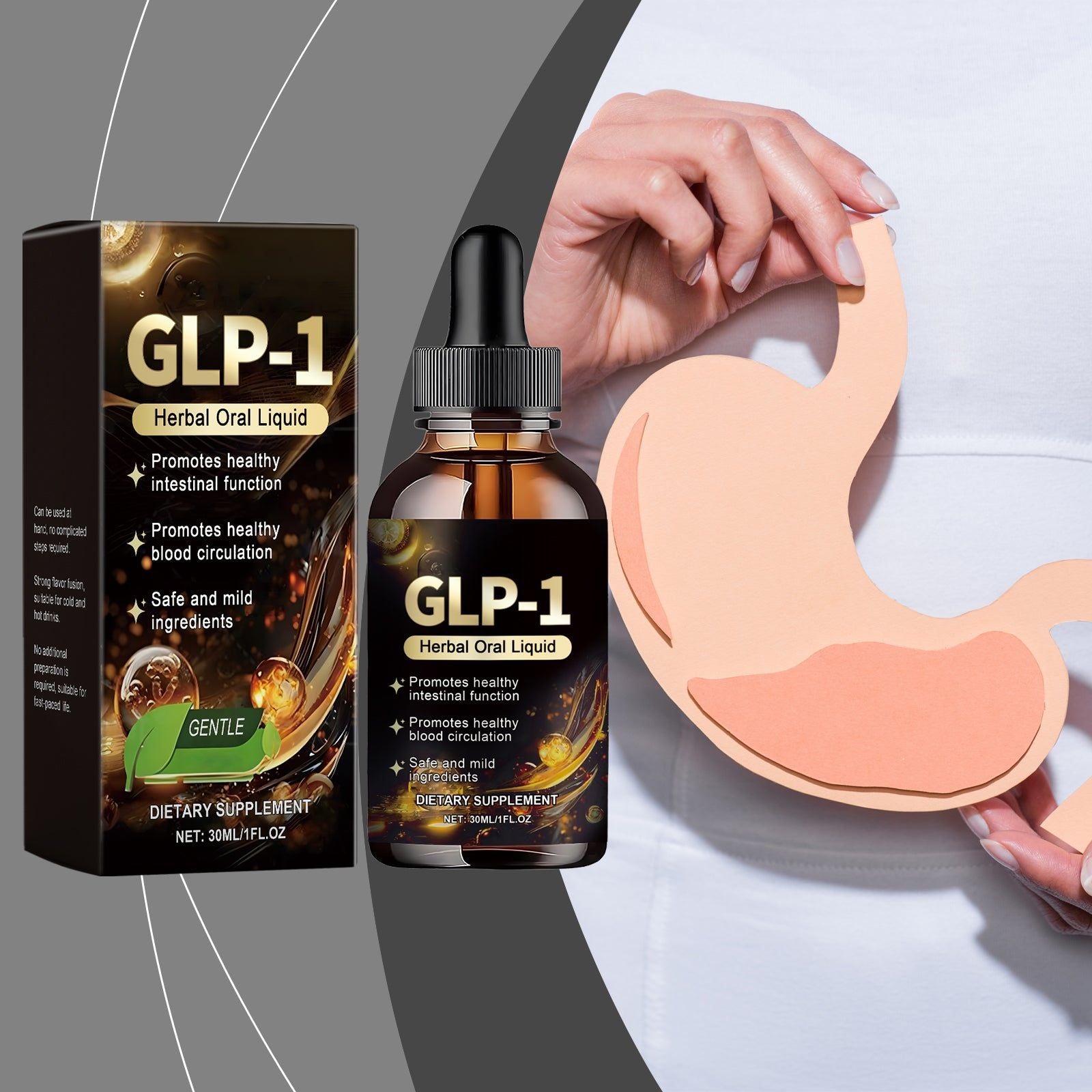 Boost Your Body Care, Support Digestion, Relieve Discomfort with Natural Drops ,30ml