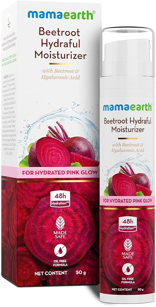 Mamaearth Beetroot Hydraful Moisturizer Lotion 50 ml
