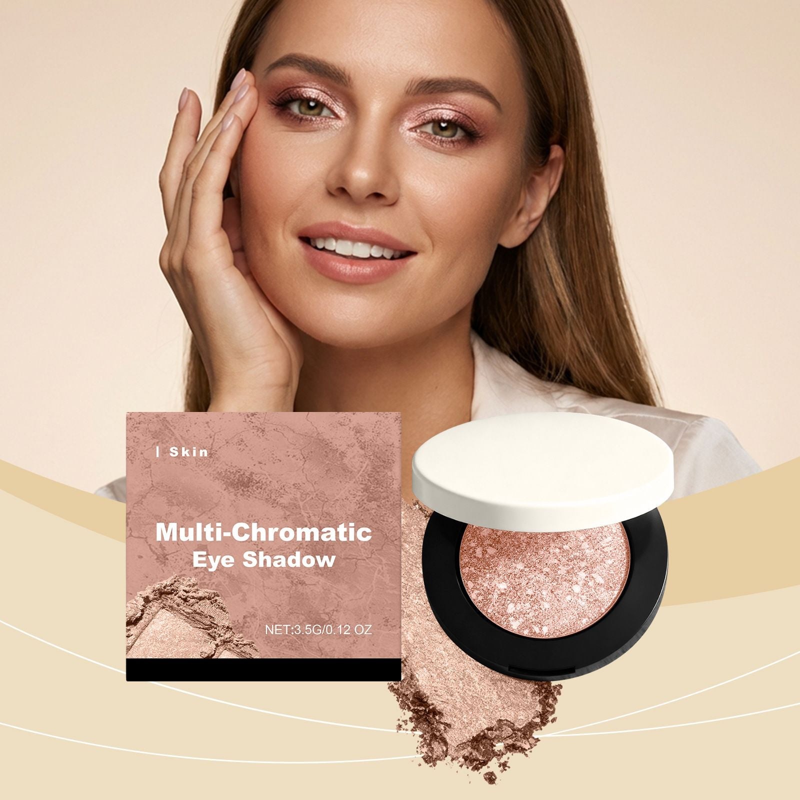 Shimmer Glitter Eyeshadow Highly Pigmented Sparkle 3.5g
