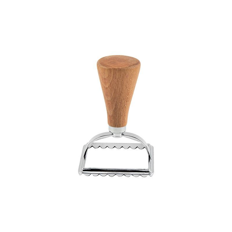 5 Pack Cookie Stamp Maker Cutter Wooden Handle Lace Pastry Mold With Fluted Edge