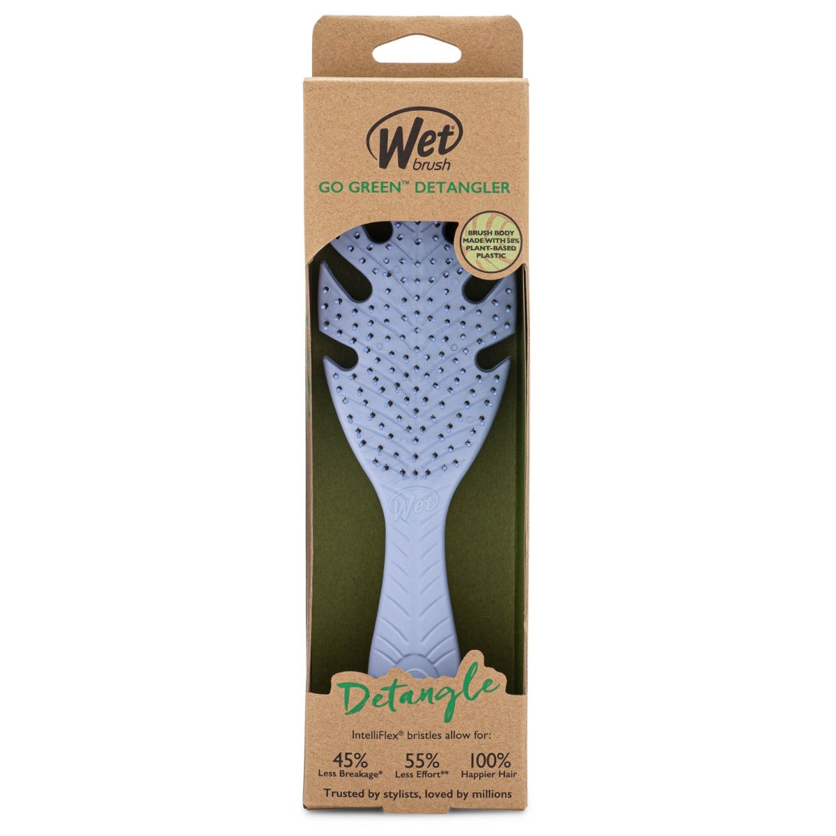 Wet Brush Hair Brush Go Green Detangler, Lavender