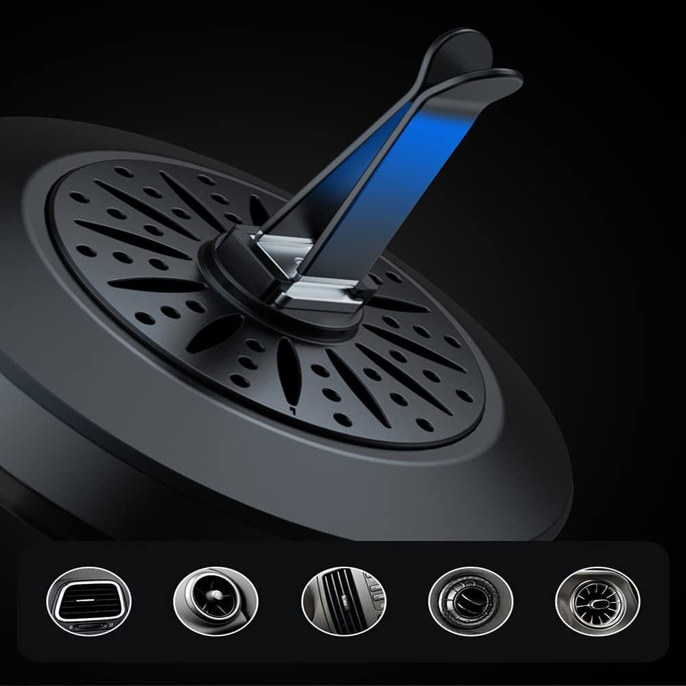 Car Aromatherapy Rhythm Light Car Essential Oil Diffuser RGB Sound Activated Lamp