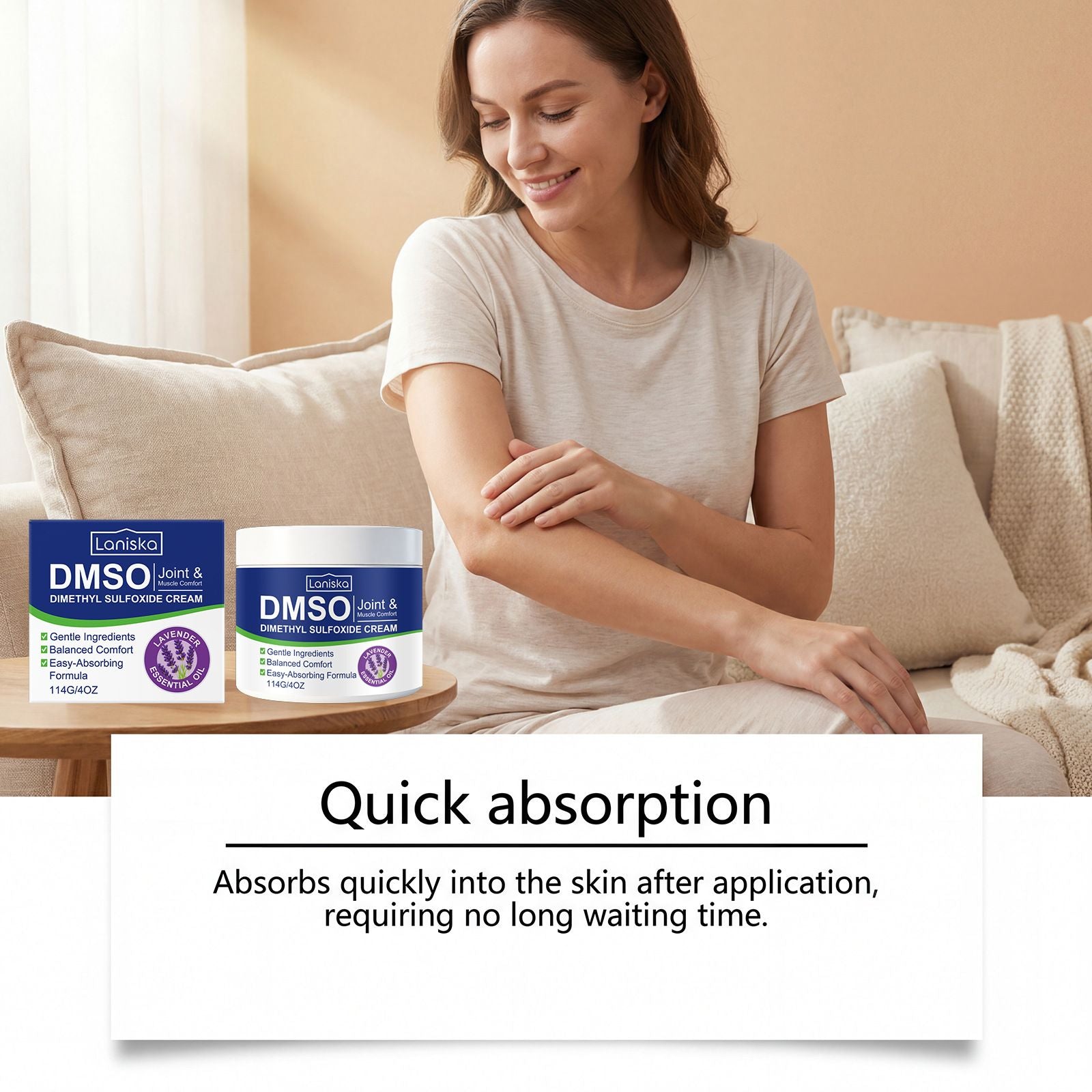 Joint Care Body Cream for Knees Elbows 114g