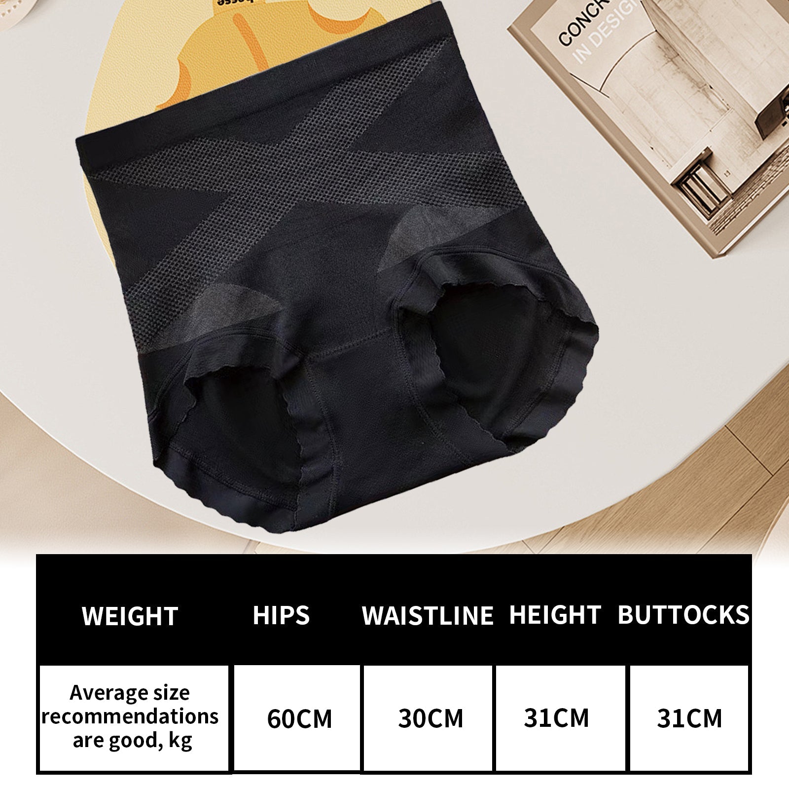 Boost Your Bodybuilding Look with High-Waisted Hip-Lift Panties for Perfect Posture ,1pcs