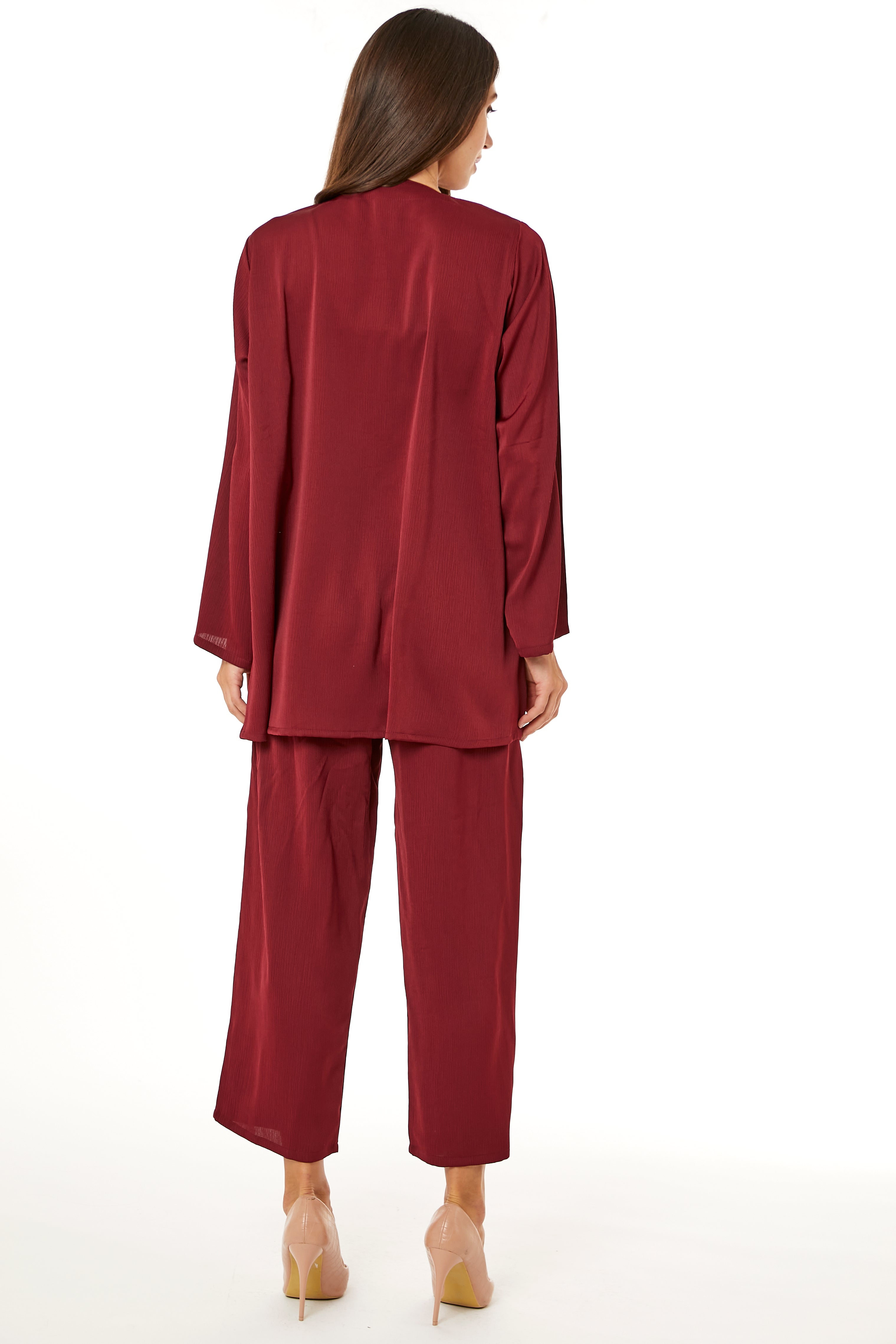 Red Zoom Top and Pants Set