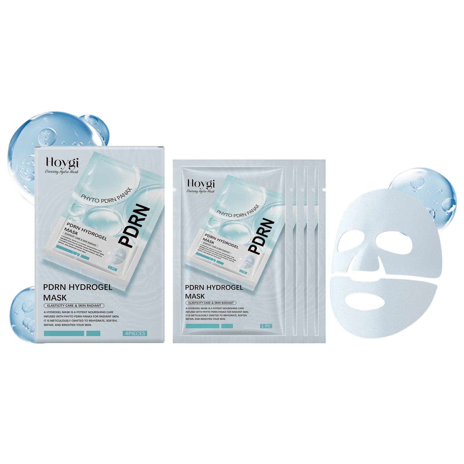 Deep Hydrating Moisturizing Face Mask, Brightening, Nourishing, Anti-Aging, Skin Elasticity ,4pcs
