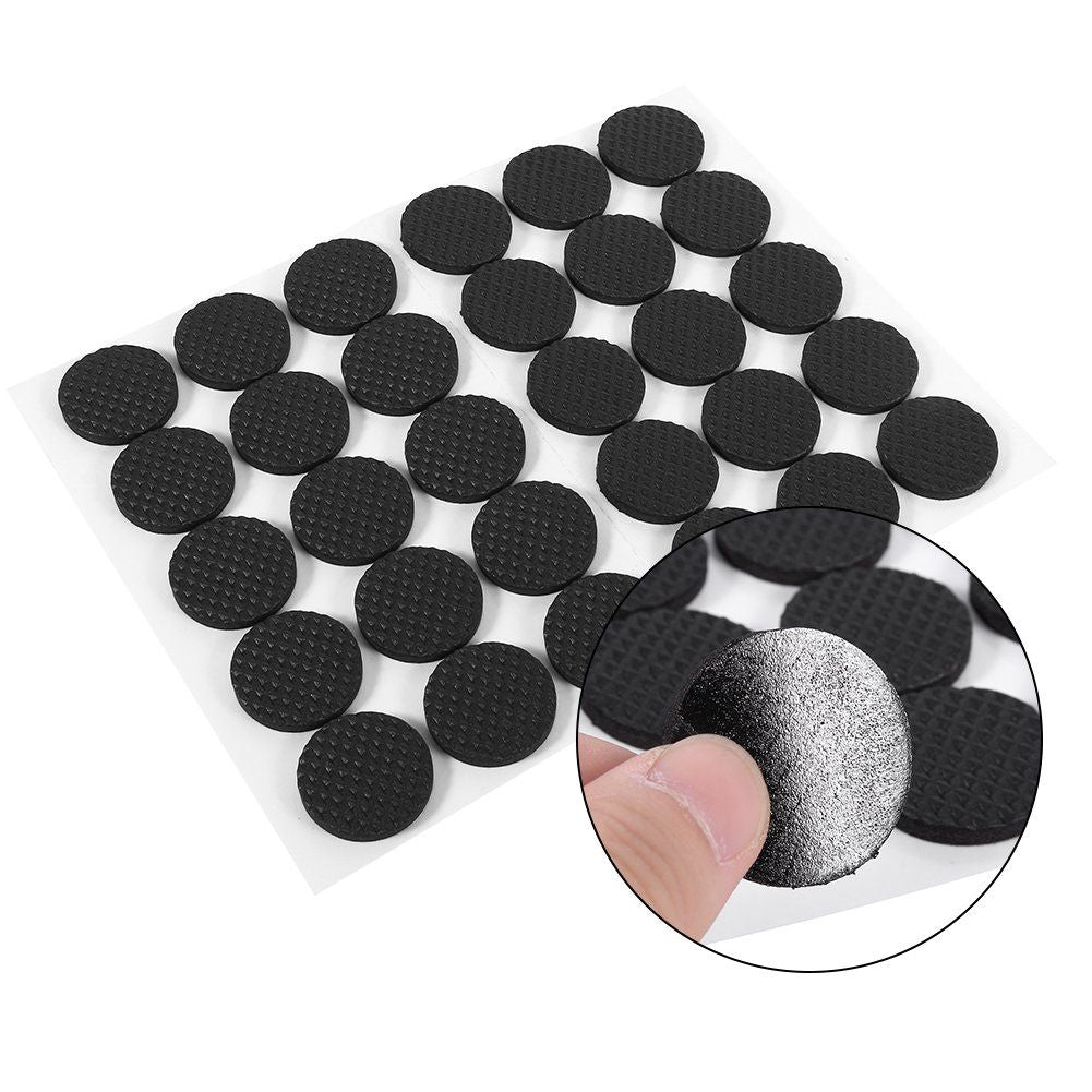 Non-slip Self-adhesive Rubber Feet Pads Black Funiture Chair Pads Protector Floor Protectors