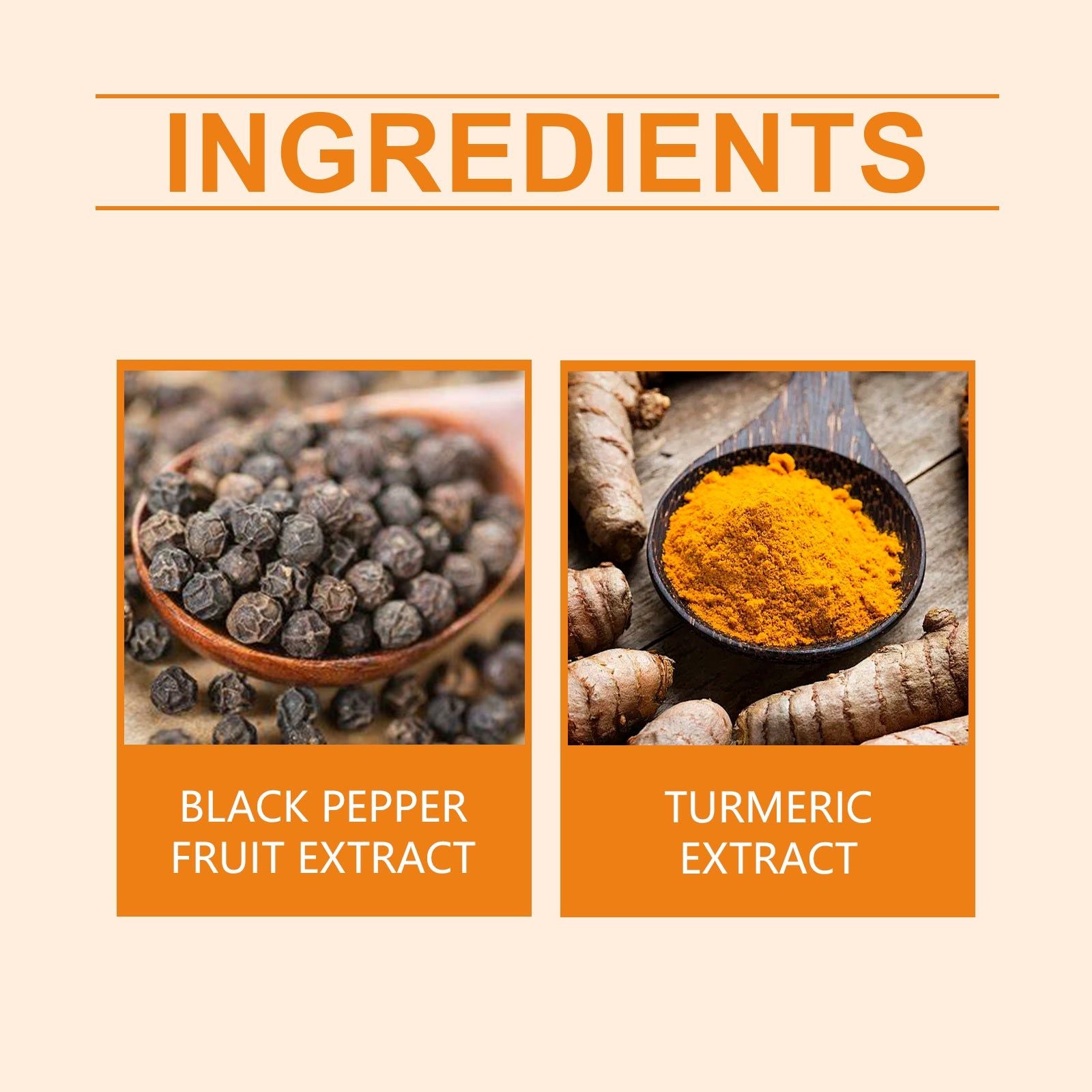 Boost Your Body Care with Curcumin Capsules, Relieve Joint Pain, Enhance Vitality ,60pcs