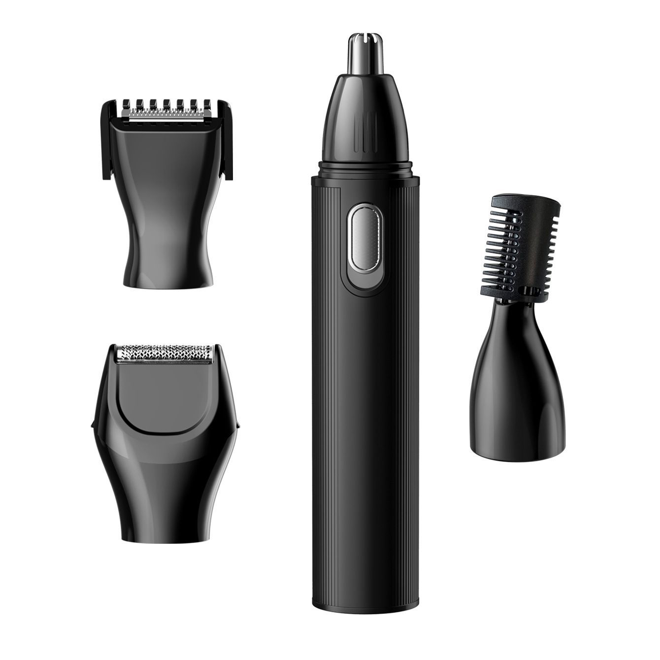 4-in-1 USB Nose Hair Trimmer Kit