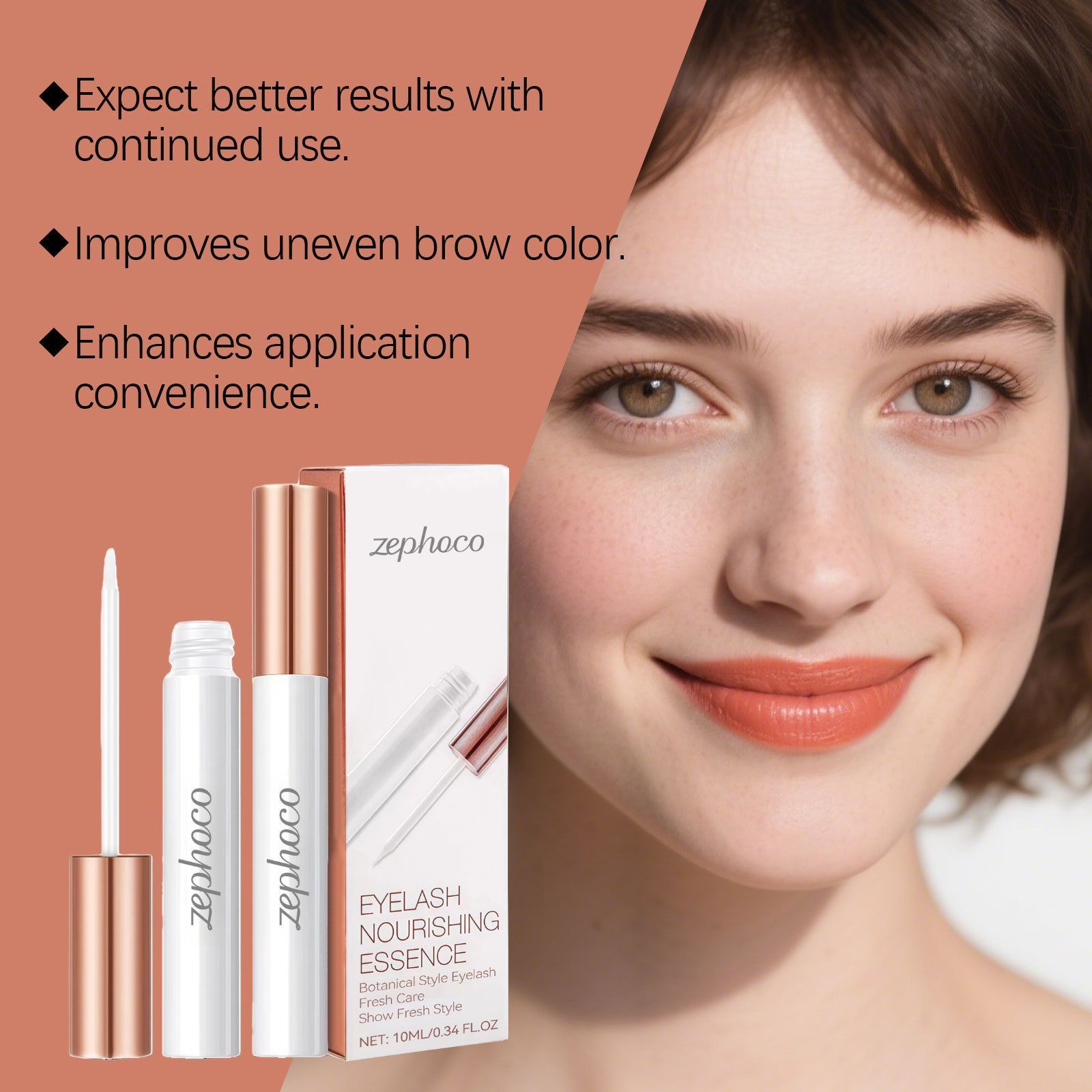 10ml Lengthening Mascara with Smudge Resistant and Curl Effect