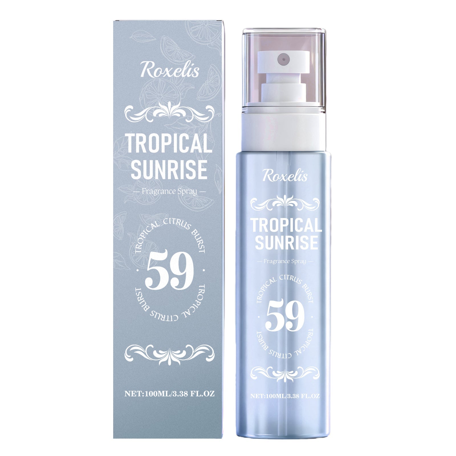 Citrus Fragrance Series, Fresh Natural Scent, Portable Daily Perfume ,100ml