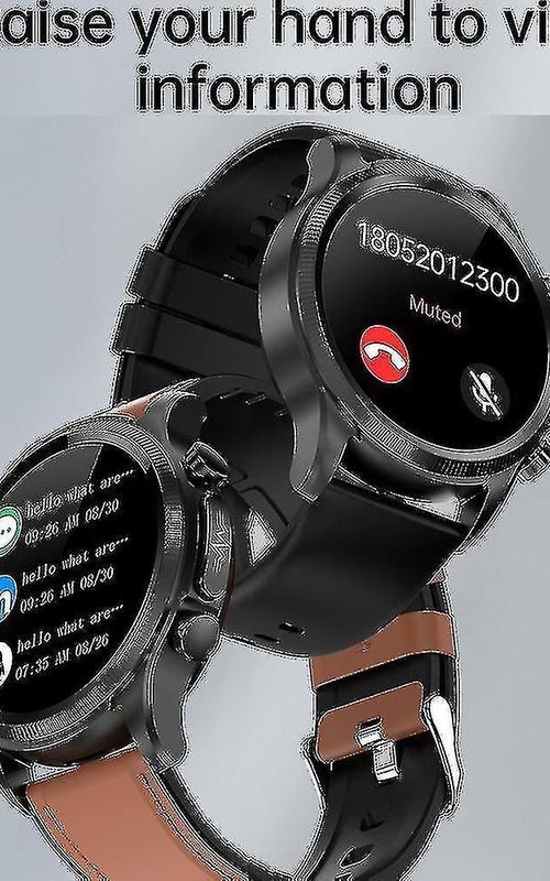 Blood Glucose Smart Watch Ecg+ppg Monitoring Blood Pressure Body Temperature Smartwatch Men Ip68 Waterproof Fitness Tracker - Smart Watches