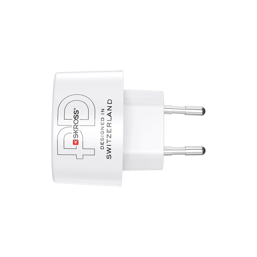 Skross 1302425 Eu Usb Charger Ac65Pd  White ,Retail,1Xusb,1Xtypc Pd