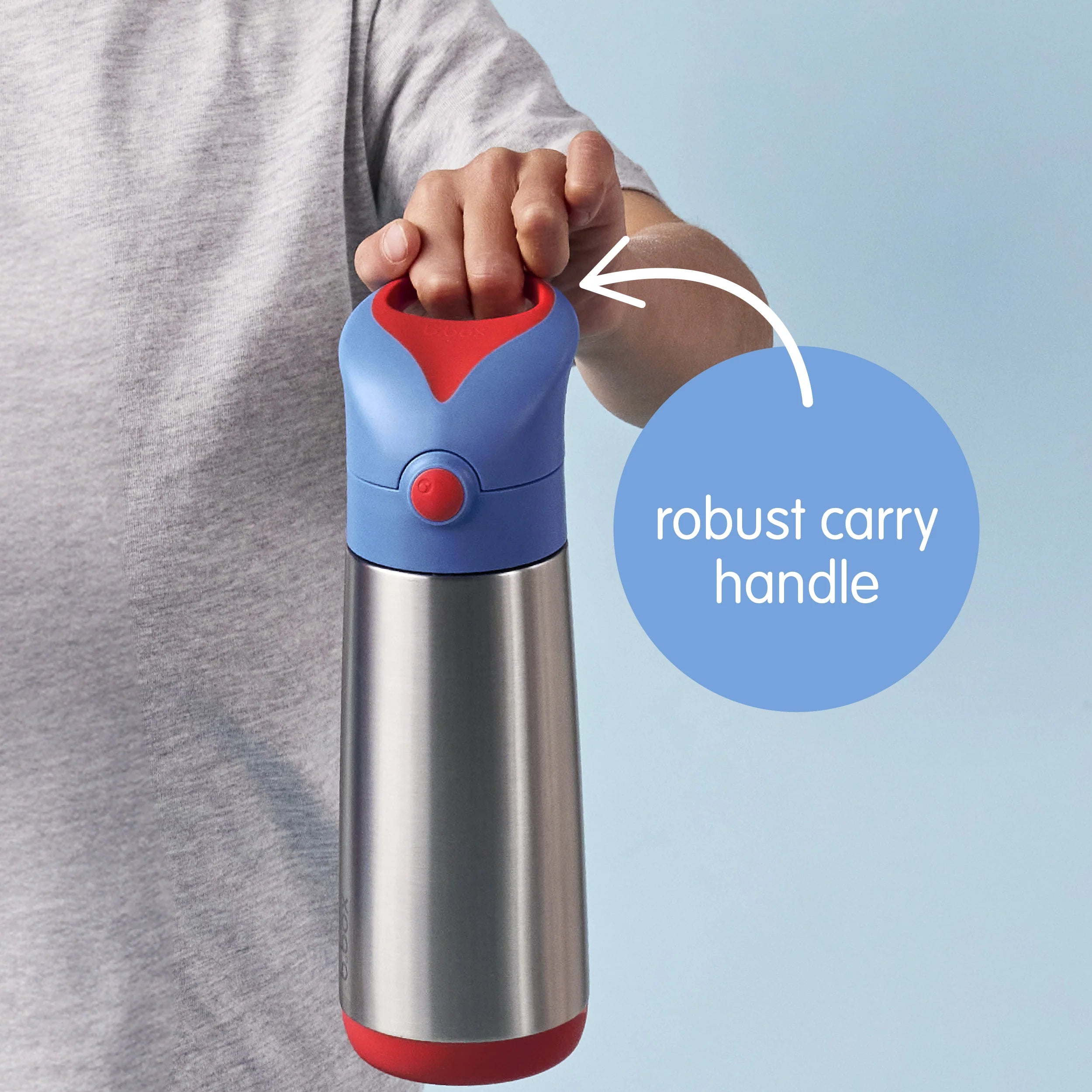 b.box Insulated Drink Bottle 500ml – Blush Crush