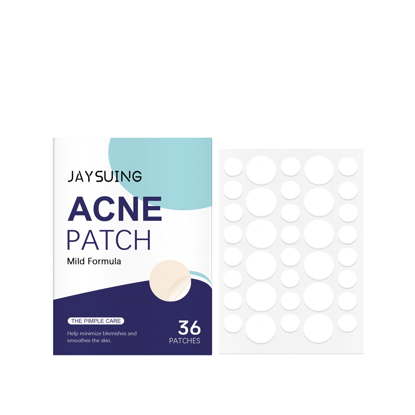 Clear Acne Patch, Skin-Friendly, Breathable, Invisible, Fast Relief for Pimples ,36pcs
