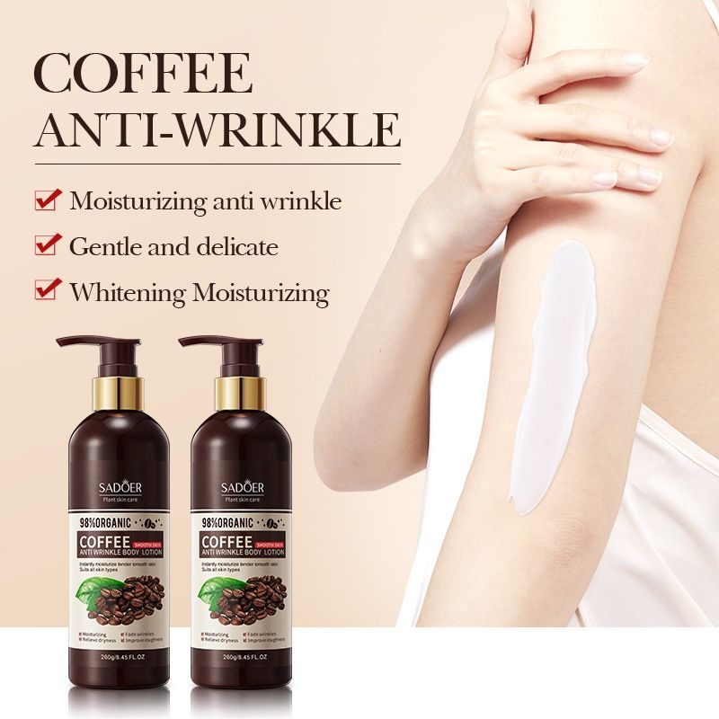 Moisturizes, Firms & Hydrates Skin Coffee Extract Body Lotion-001-SD00379