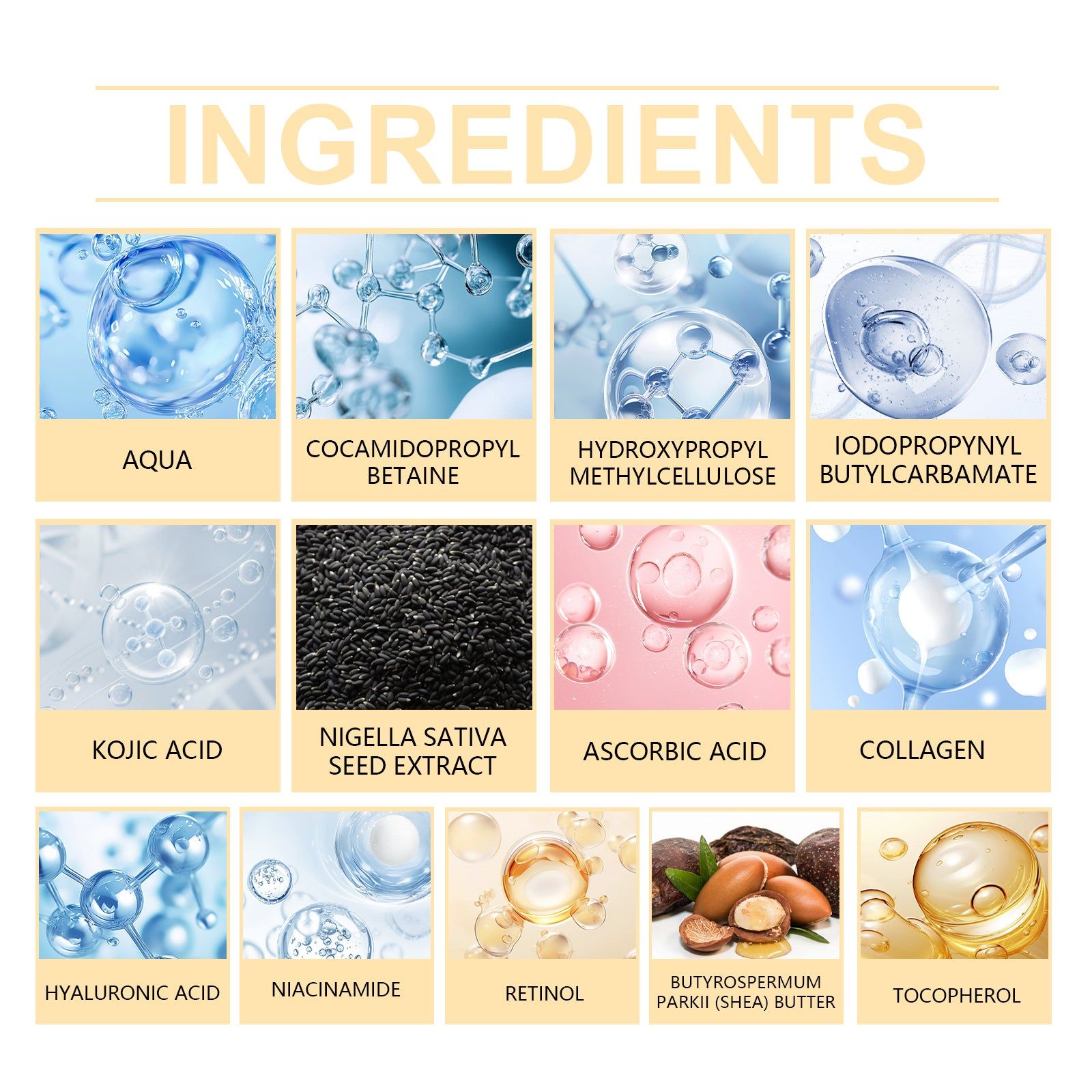 Collagen Body Wash, Deep Cleanse Skin, Hydrate, Anti-Aging, Refreshing ,100g