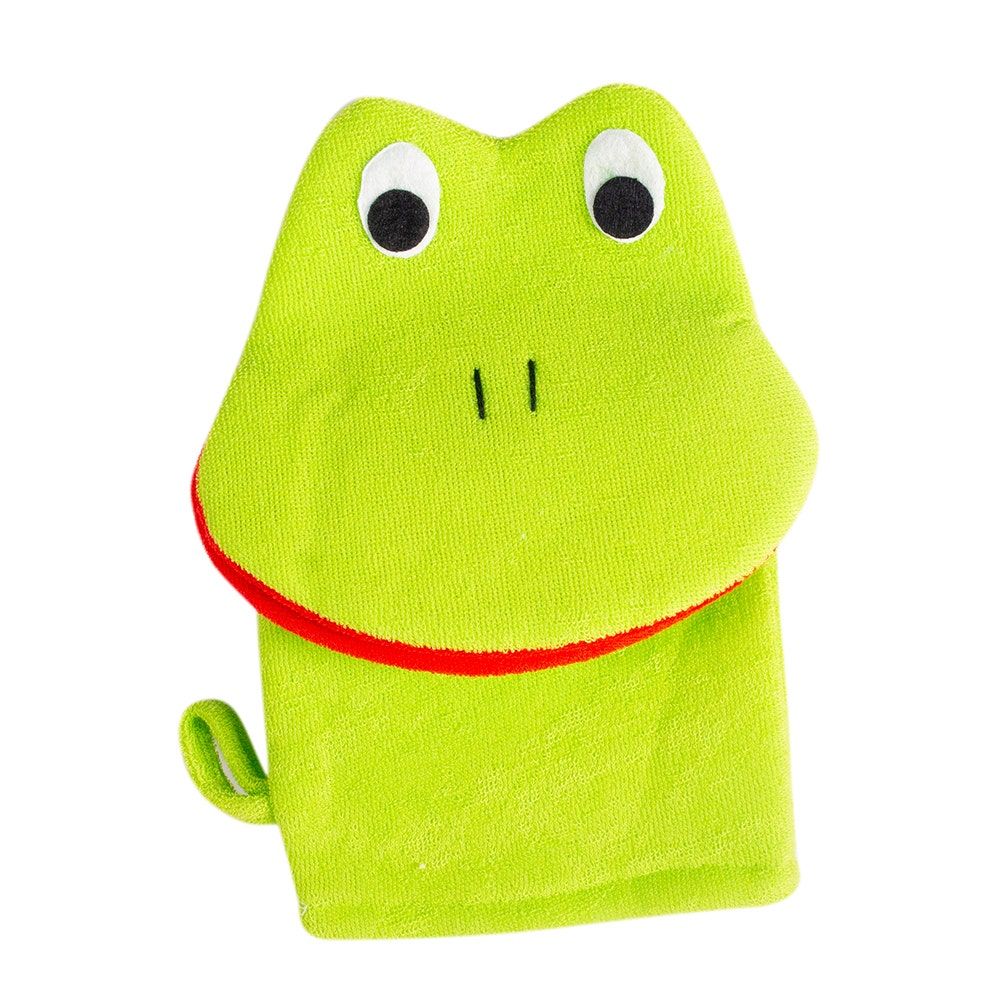 Moroccan Oil Animal Design Bath Glove, Green Frog, Dh20032539