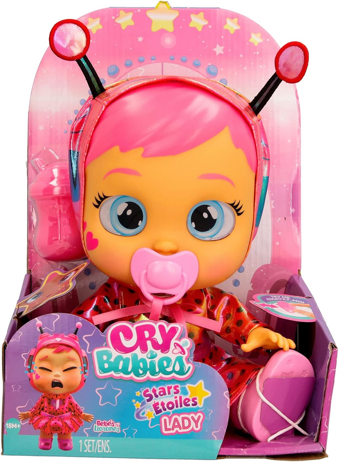 Cry Babies Stars Lady-12" Baby Doll