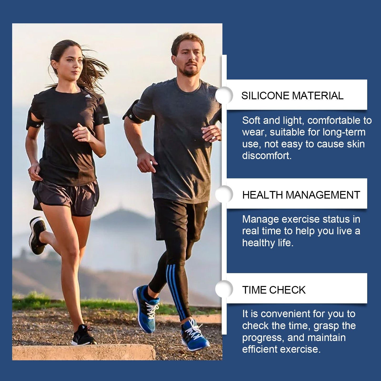 Body Care Watch, Fitness Tracker, Outdoor Exercise, Fat Burn, Health Monitoring ,1pcs