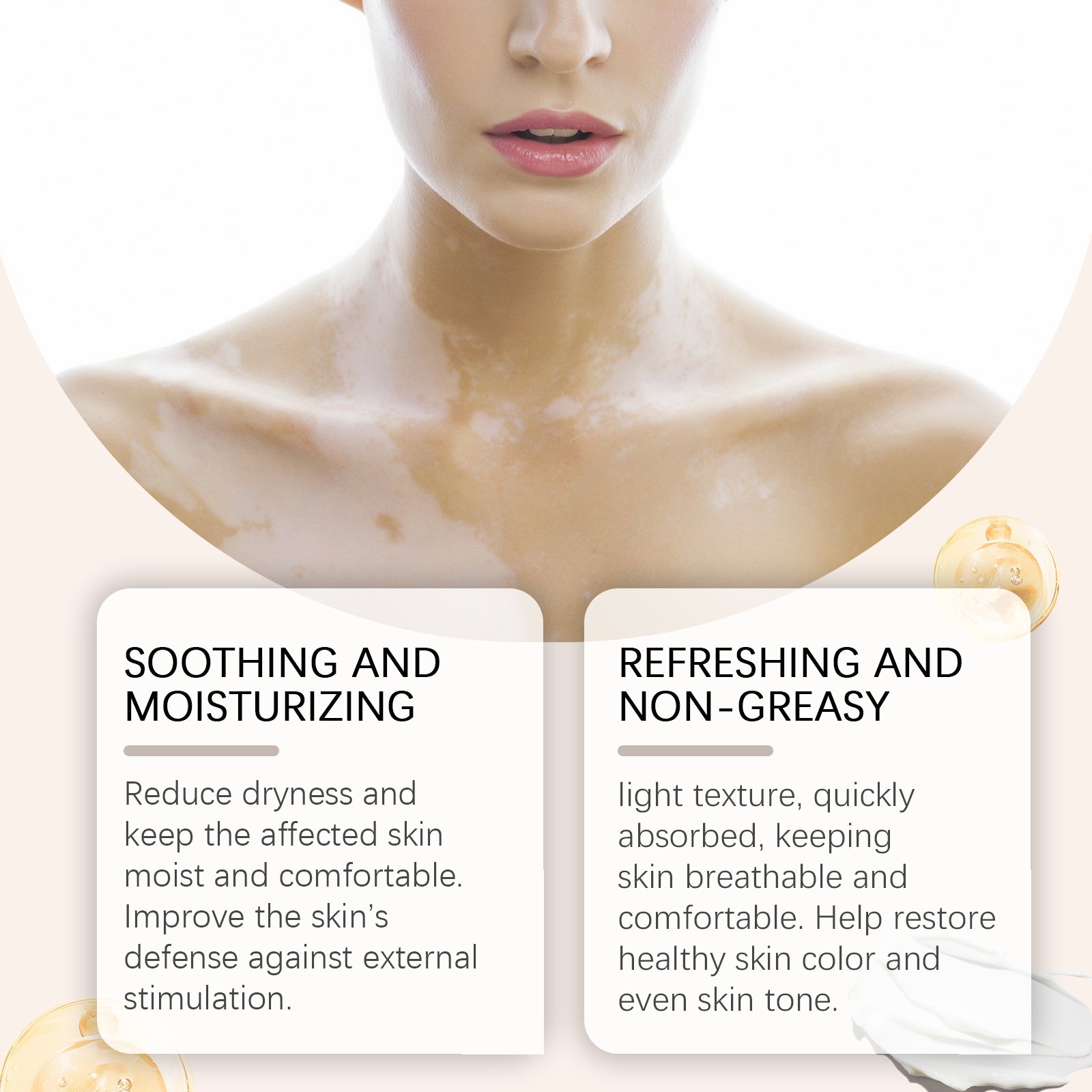 Revitalize Skin with Body Care Cream, Soothes Itching, Moisturizes, Natural Healing ,20g