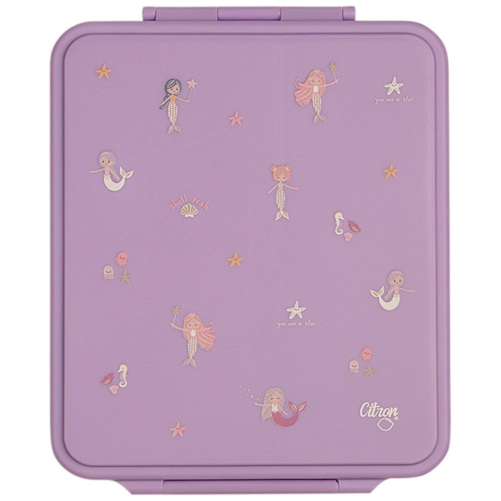 Citron Grand Lunchbox with Insulated Food Jar – Mermaid