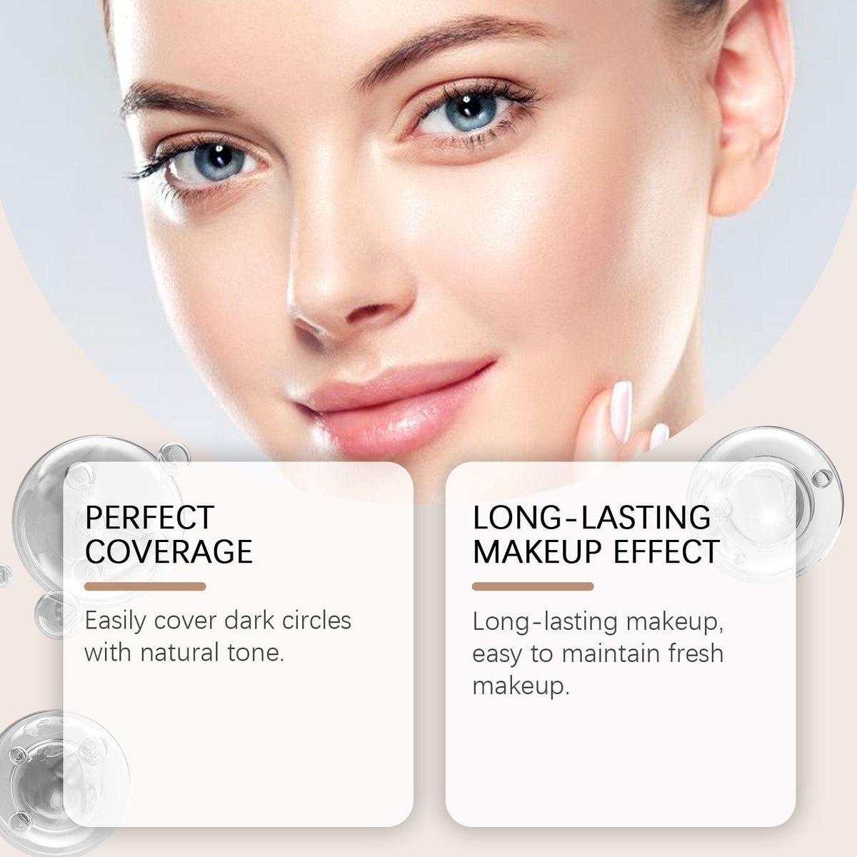 Color Corrector Concealer Cream for Dark Circles Blemishes