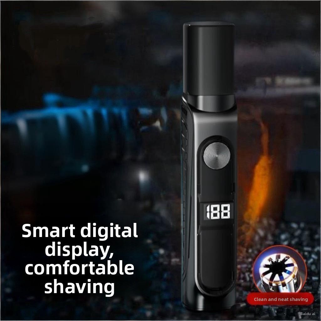 Digital USB Type-C Aluminum Nose Hair Trimmer