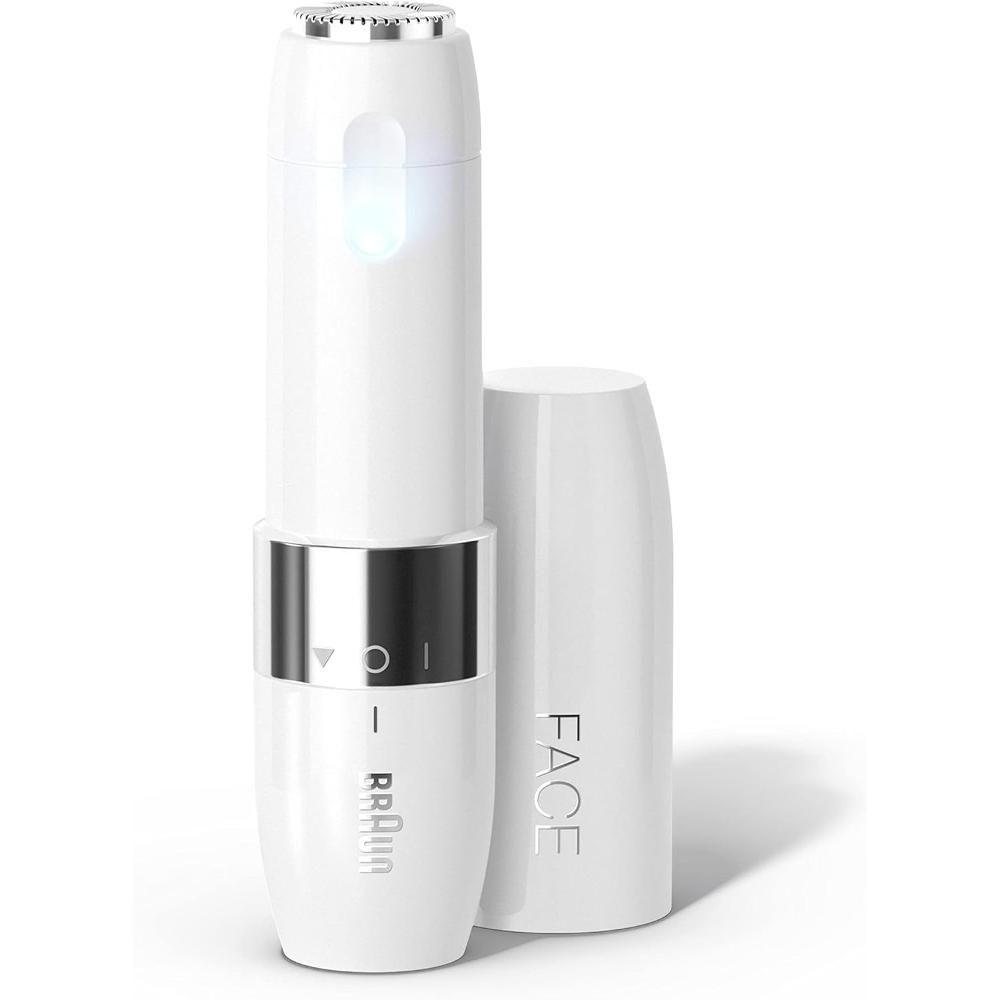 Braun FS1000 Mini Hair Removal Machine + Cleaning Brush, Travel Size, Wireless Use