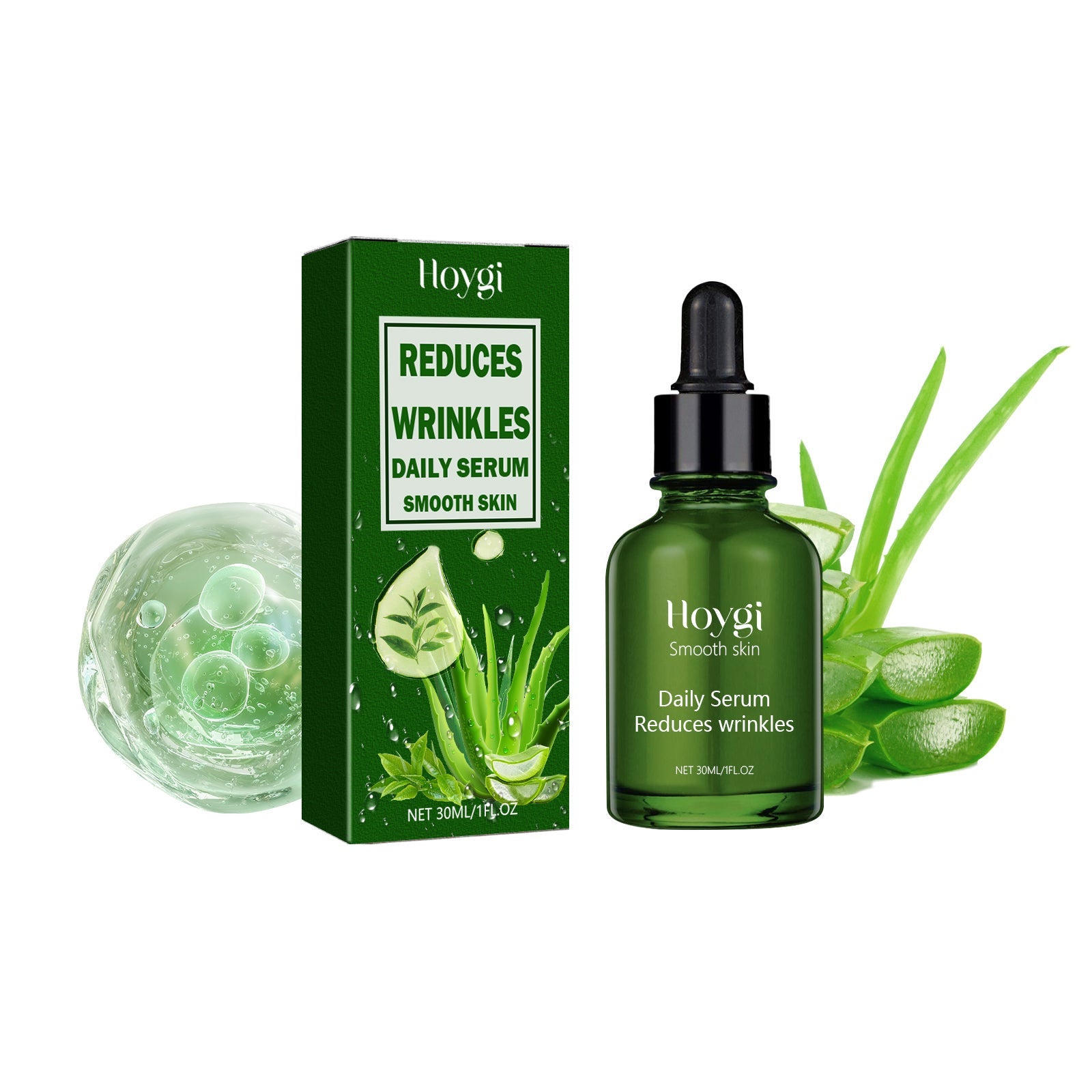 Daily Serum for Face, Fade Wrinkles, Anti-Aging, Hydrating, Firming, Skin Care ,30ml