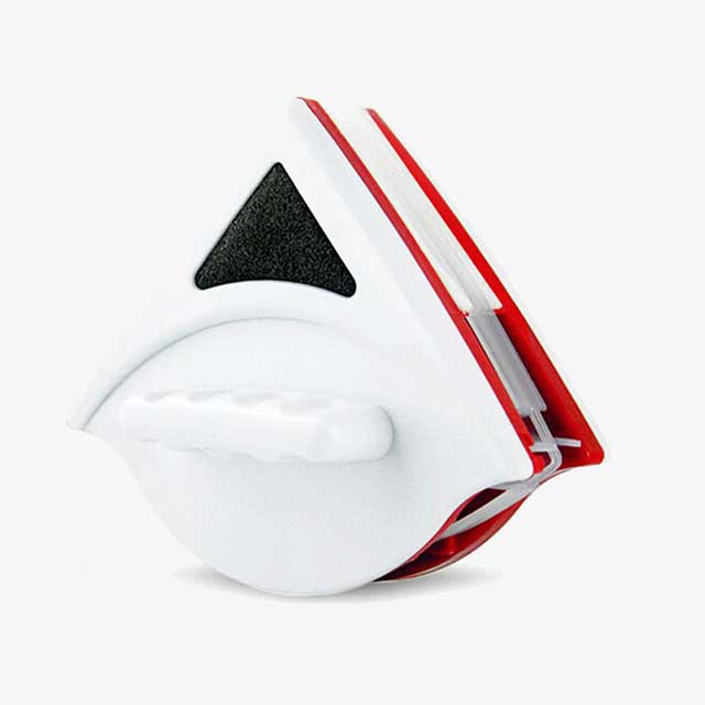 Double Magnetic Window Cleaner Brush - Dual-Sided Cleaning Tool for Streak-Free Glass & Windows
