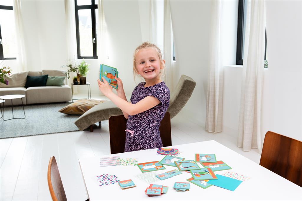 Pyjama Party , A Solo Visual Game With 40 Challenges And 4 Levels, In Contour Box