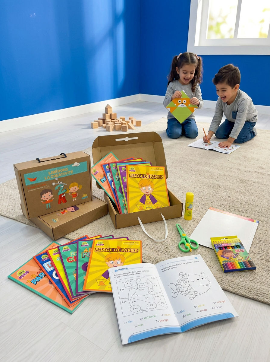 Kids Zone Libérons La Créativité - Box Set (French Edition)