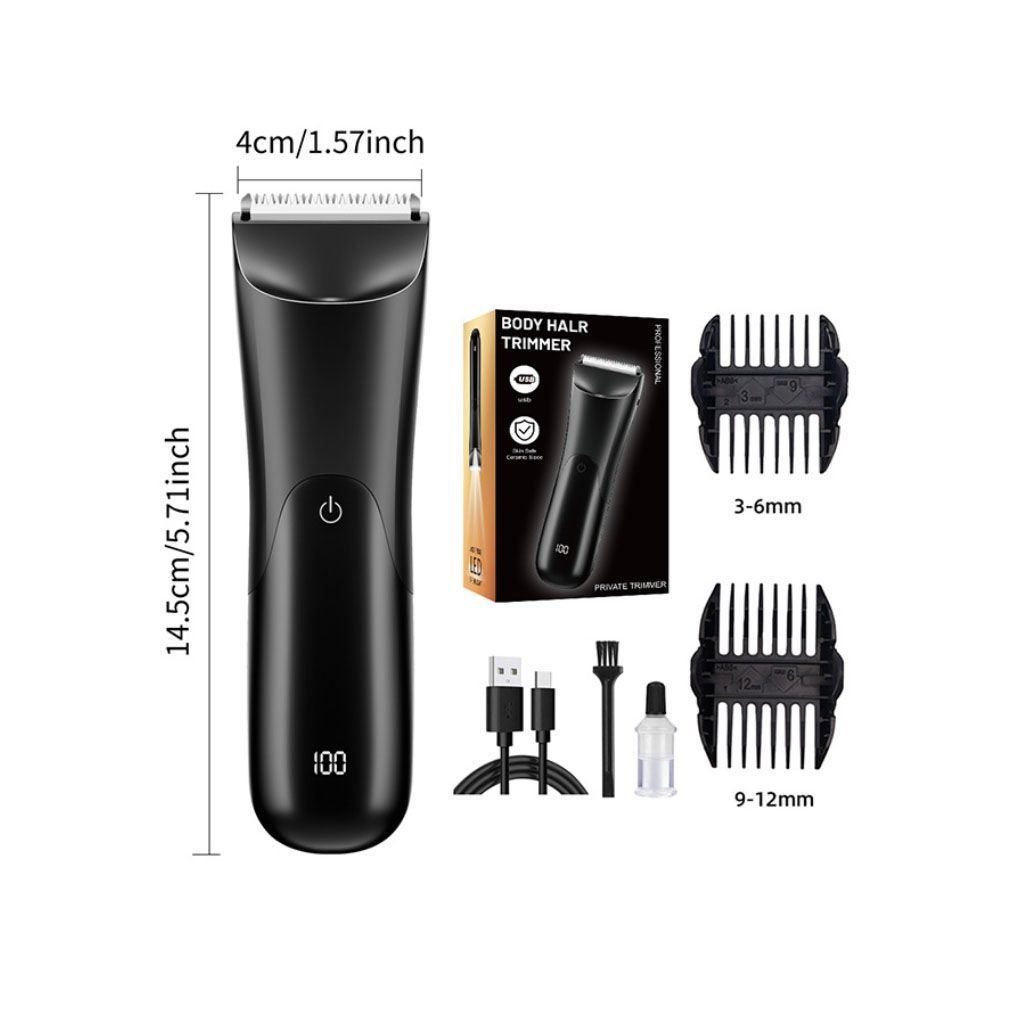 Men's Waterproof Private Area Trimmer