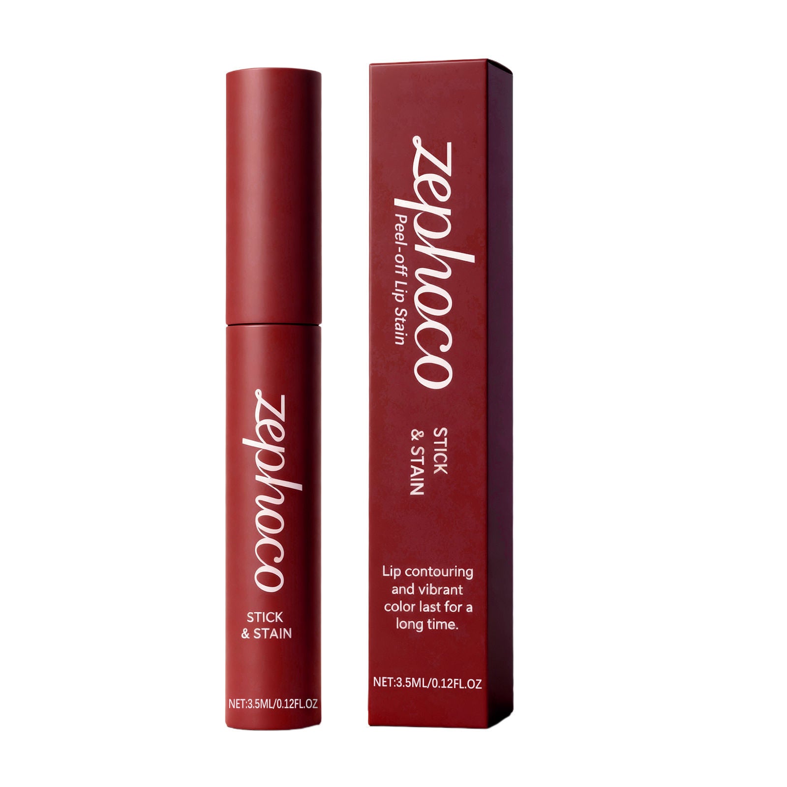 Berry-Colored Peel-Off Lip Liner Pen, Long-Lasting Natural Color, Easy Makeup ,3.5ml