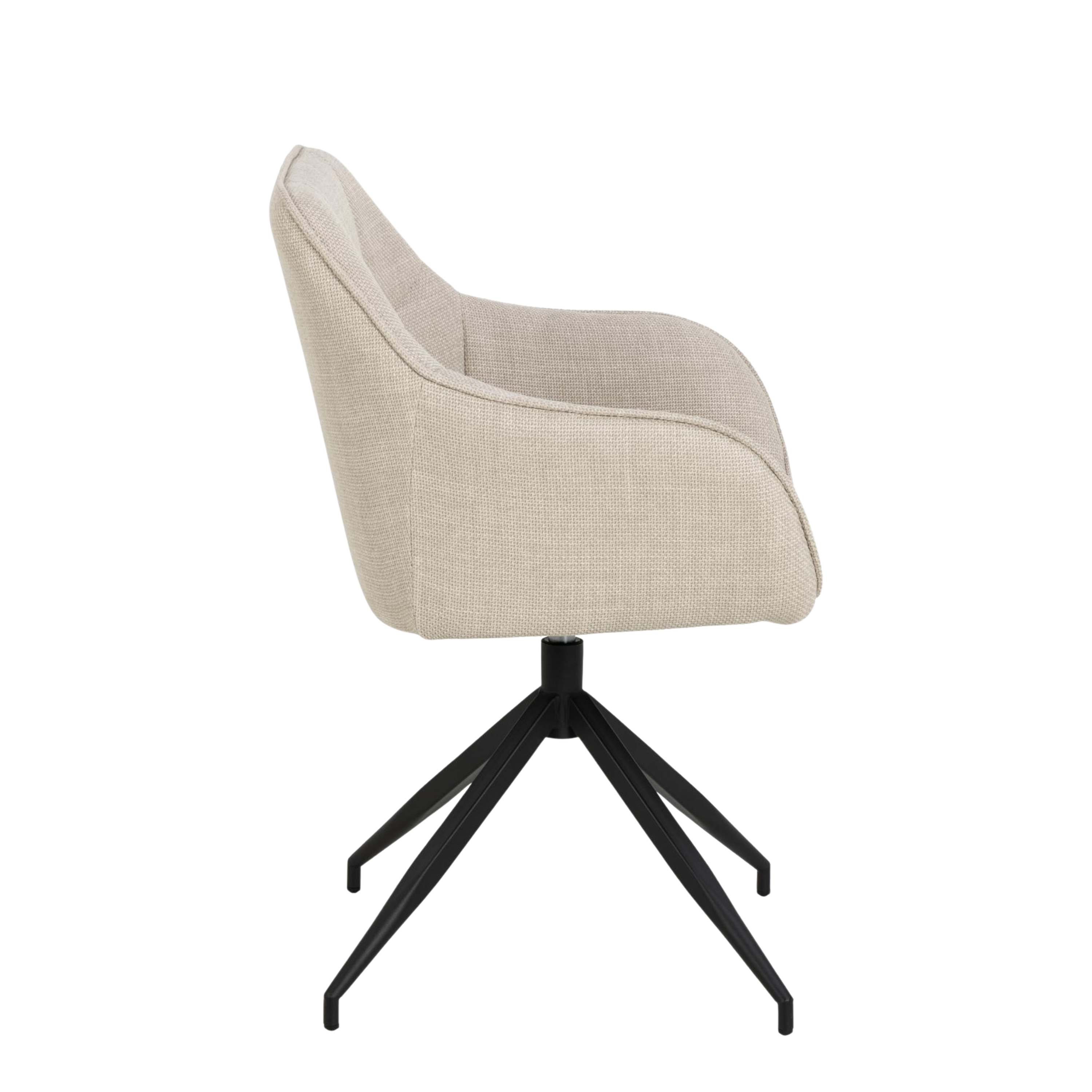 كرسي طعام بريندا مع مسند للذراعين