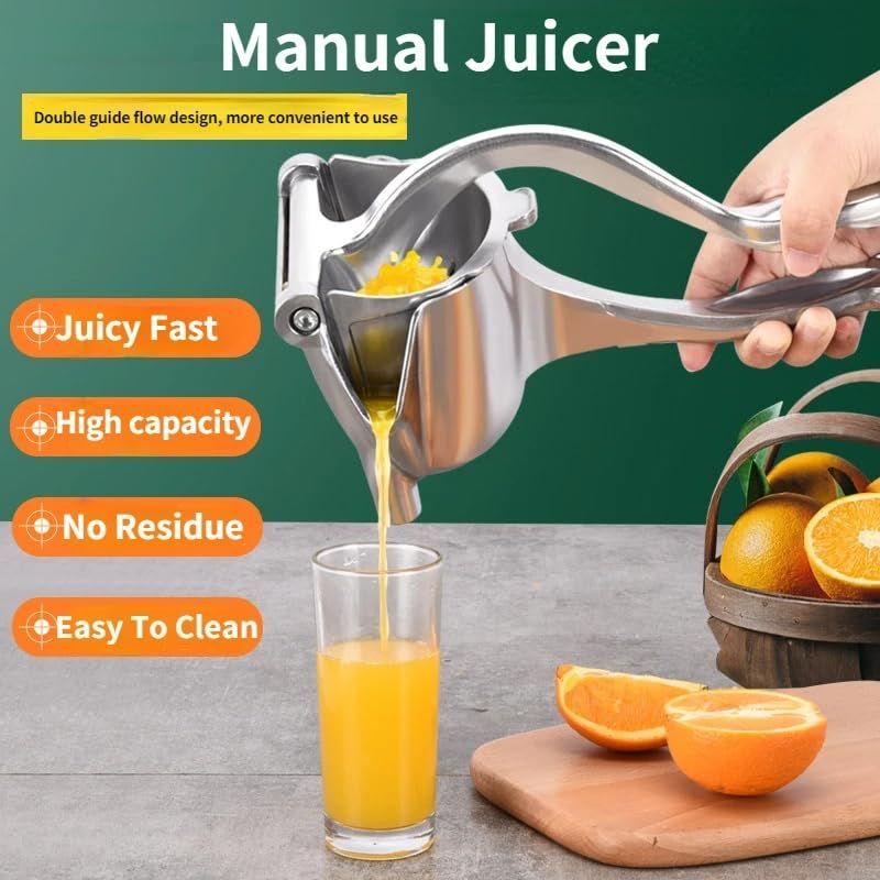Manual Juicer Fruit Juice Squeezer Hand Press Lemon Orange Squeezer