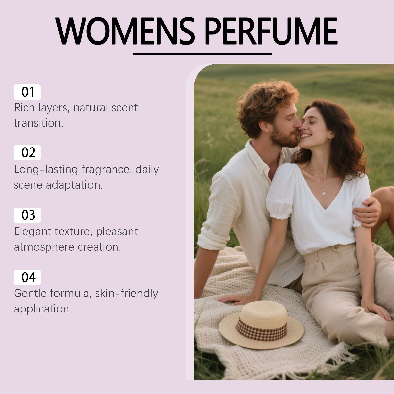 80ml Jasmine Fruity Perfume with Sweet and Long Lasting