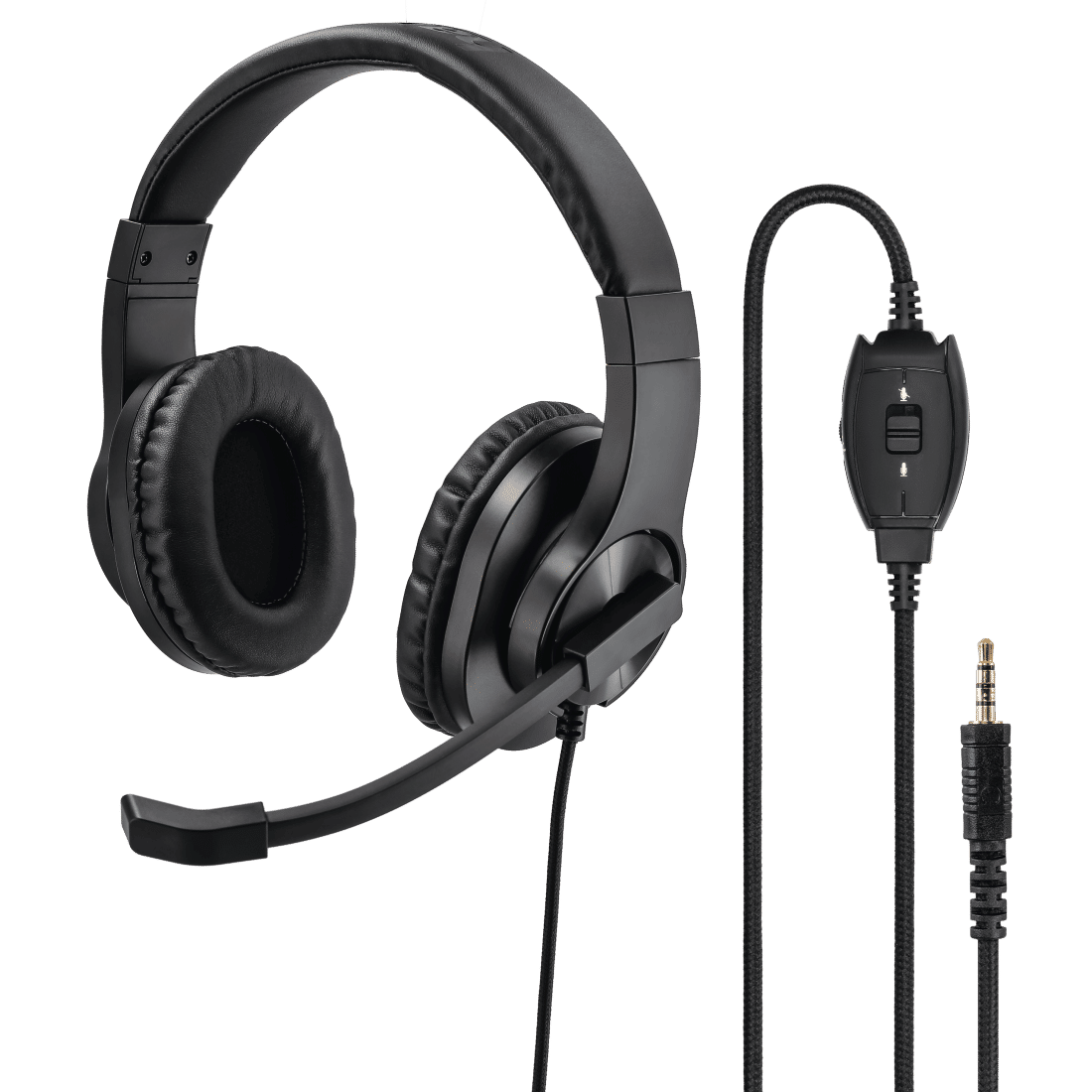 HAMA 139926 "HS-P350" PC OFF HEADSET, STEREO, BLACK