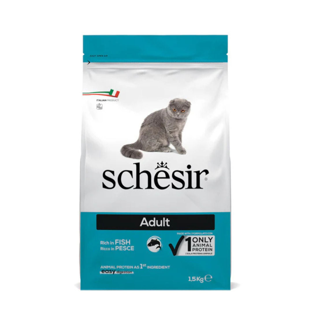 Schesir Cat Dry Food Maintenance For Adult Cat, 1.5kg